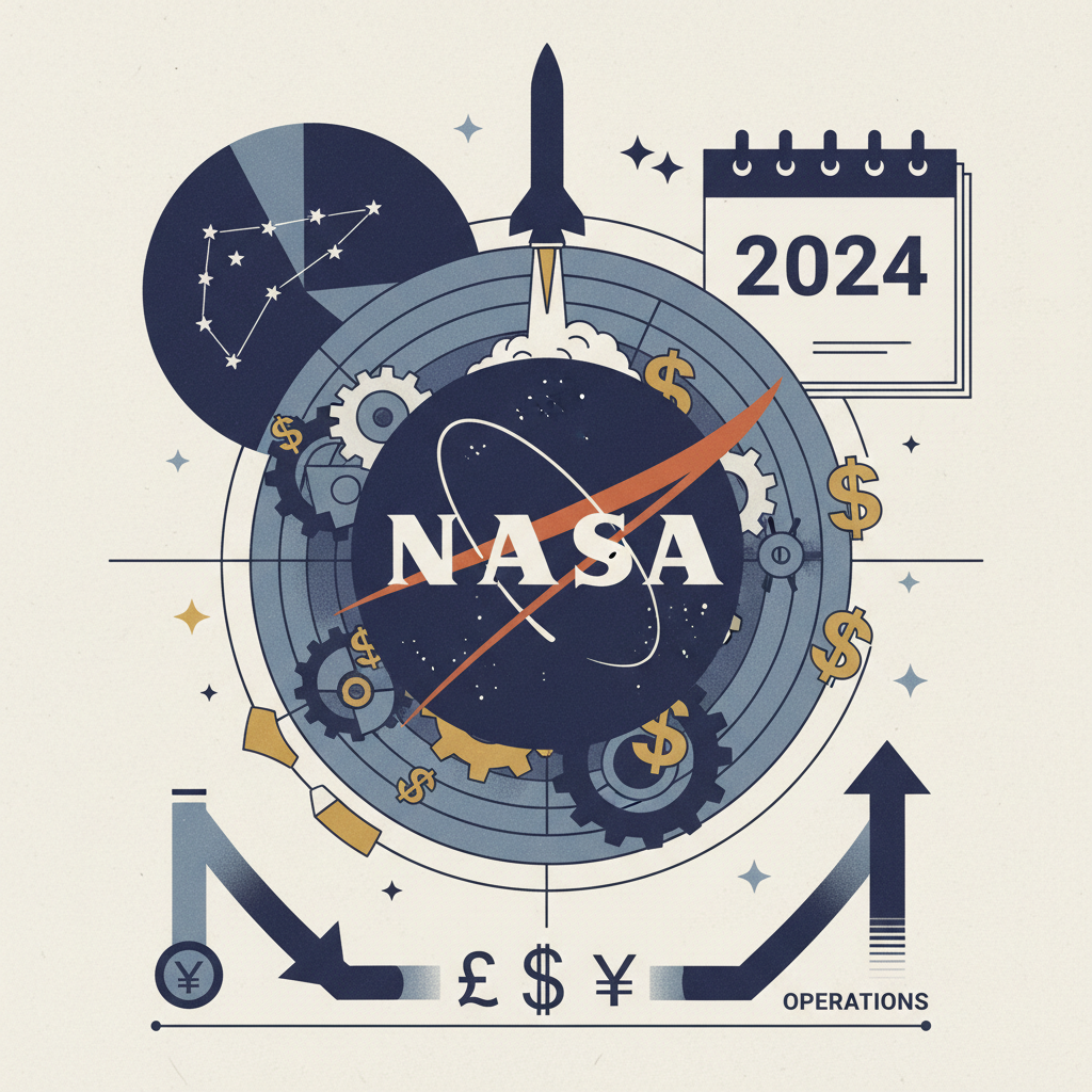 NASA Navigates Reorganization and Budgetary Constraints Amid Ambitious 2024 Operations