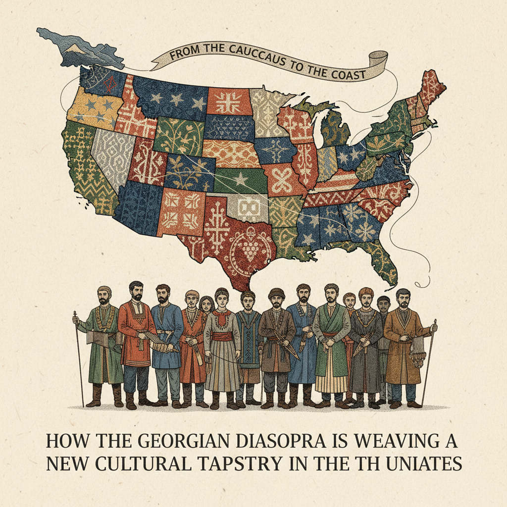 From the Caucasus to the Coast: How the Georgian Diaspora is Weaving a New Cultural Tapestry in the United States